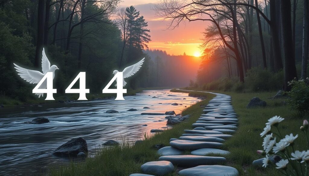 Emotional healing journey with angel number 444