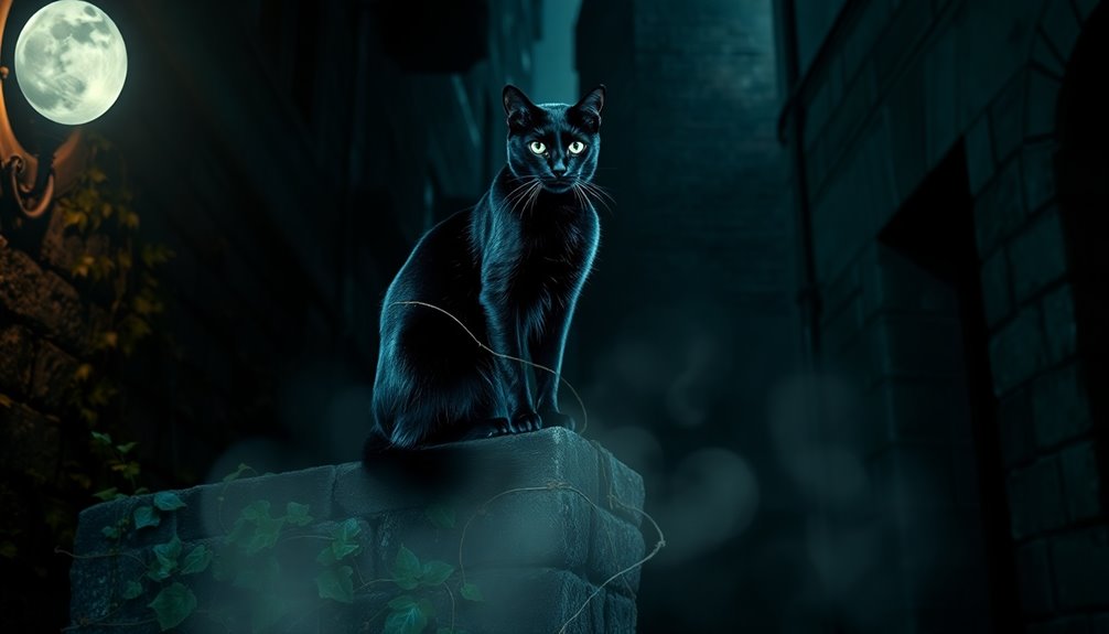 black cat symbolizes luck