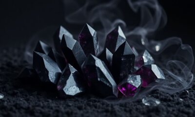 black crystals spiritual powers