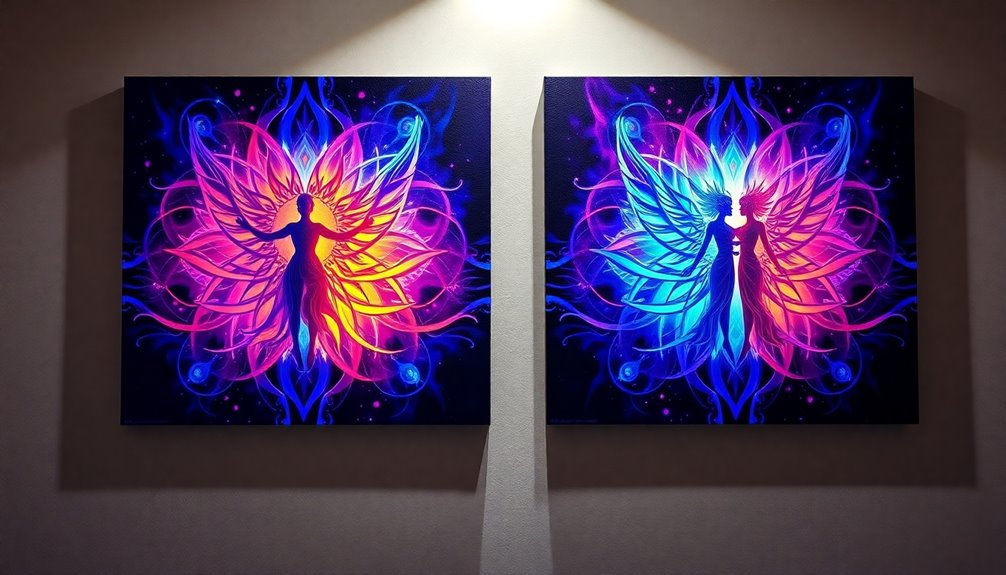 chakra art for twins