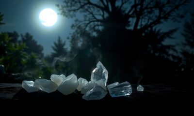 charge crystals with moonlight