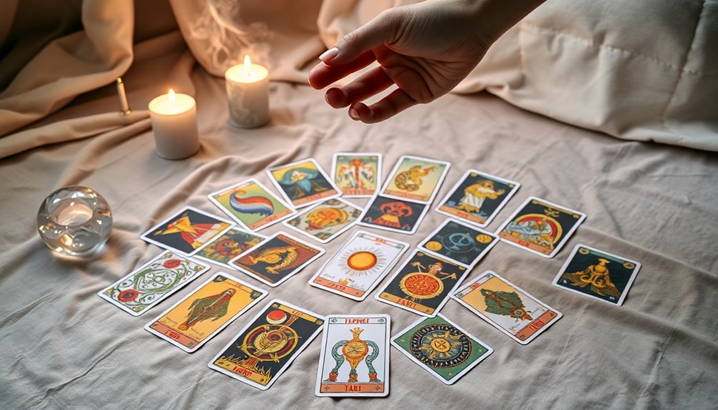 tarot card reading process