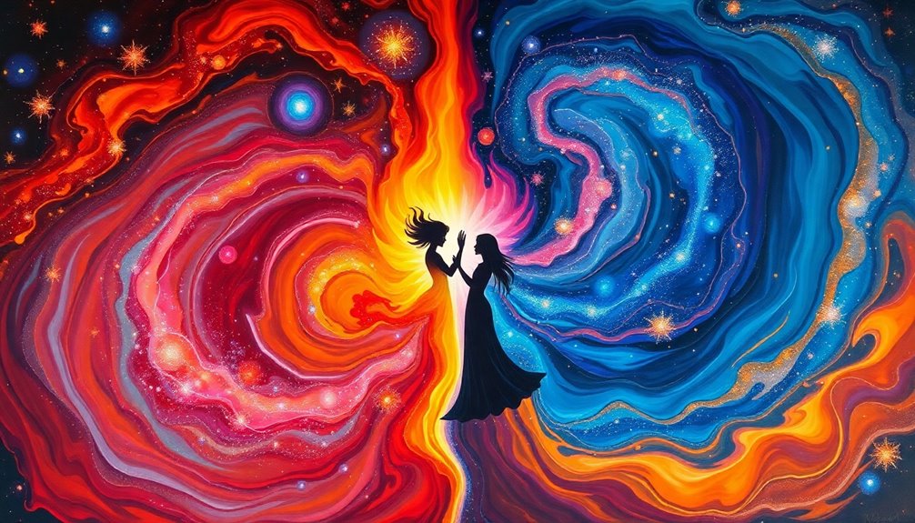 twin flame art experience