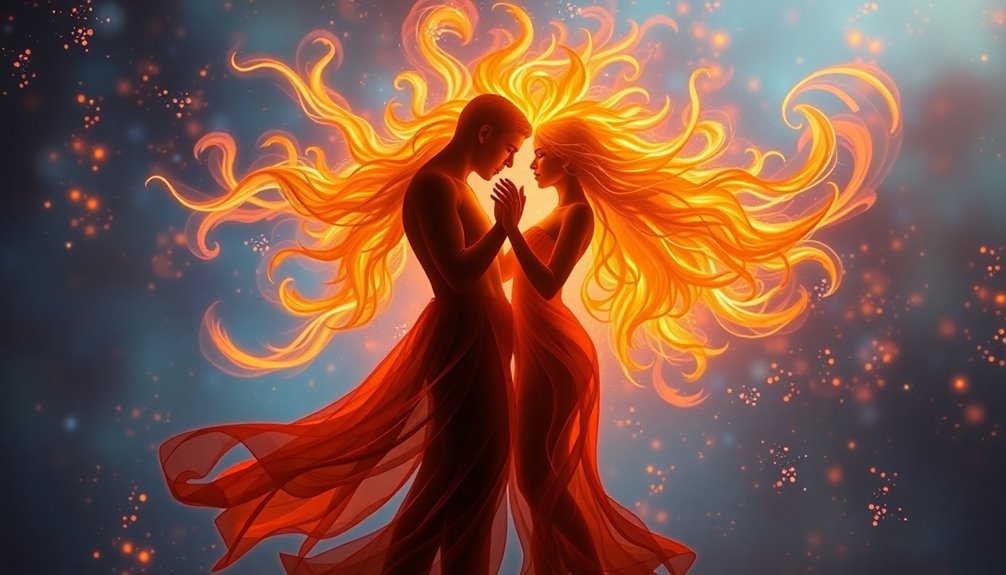 twin flames artistic interpretations