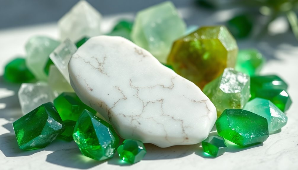 white howlite crystal properties