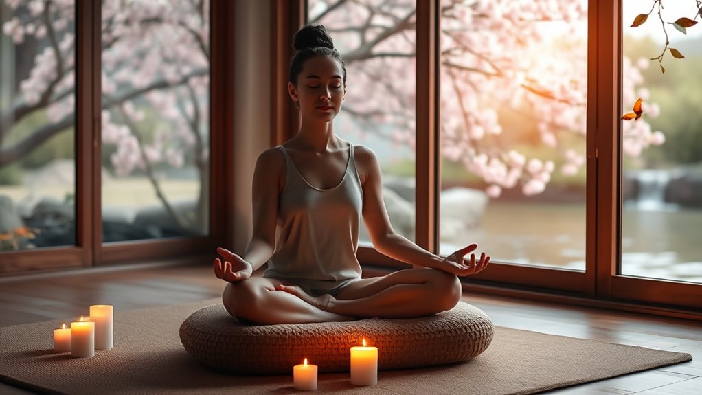 embrace wandering thoughts patiently