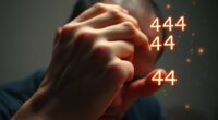 number 444 signals stress