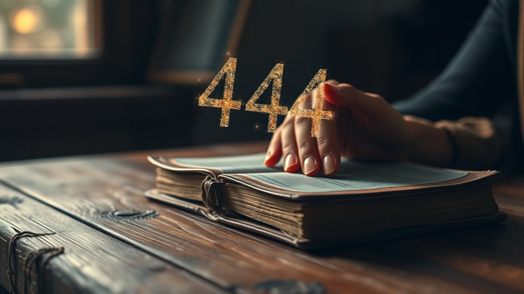 number 444 signifies support