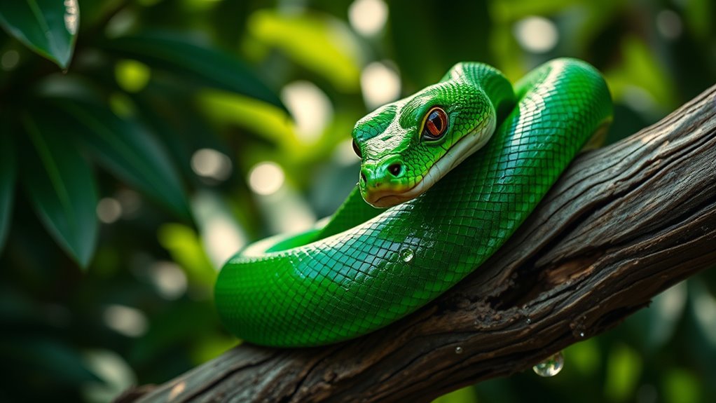 snake symbolism change or caution