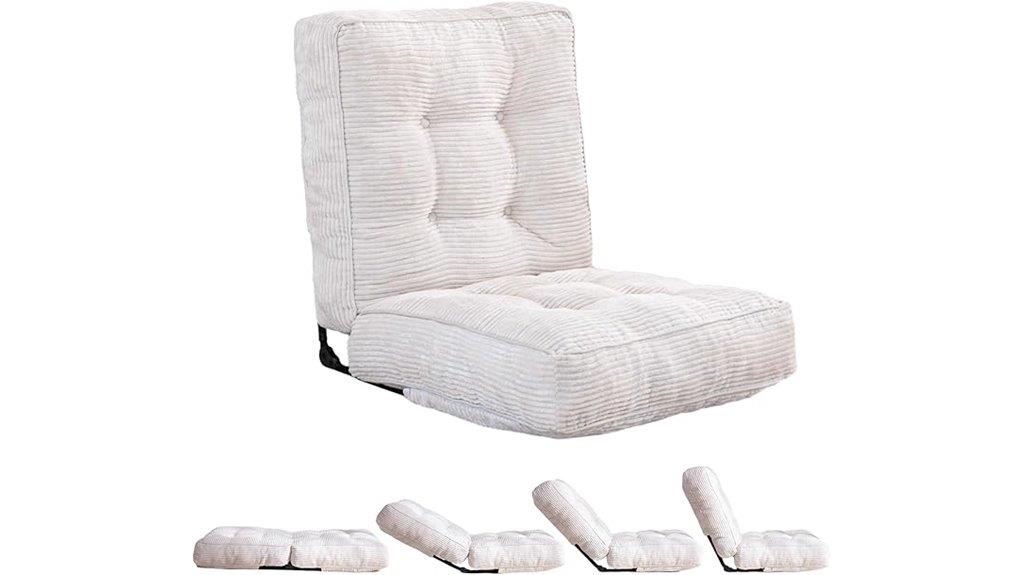 adjustable floor chair
