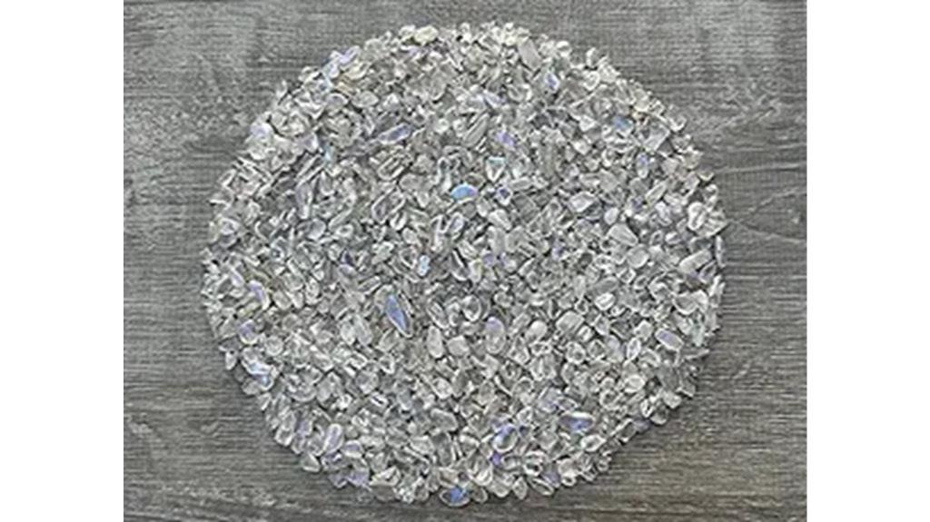 angel aura quartz chips