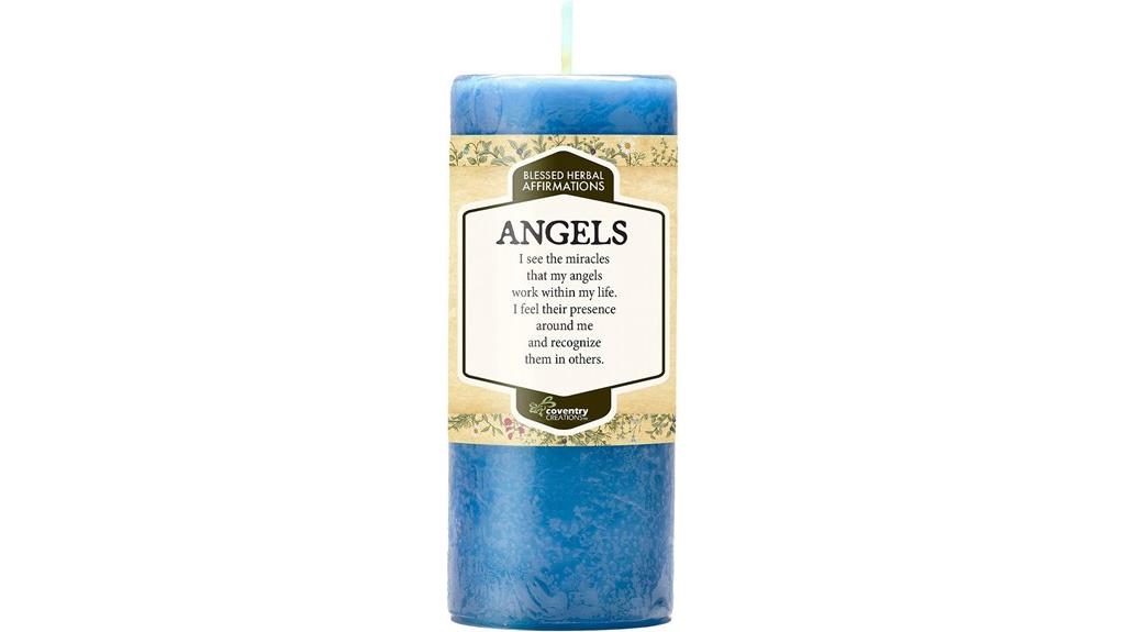angel candle affirmation