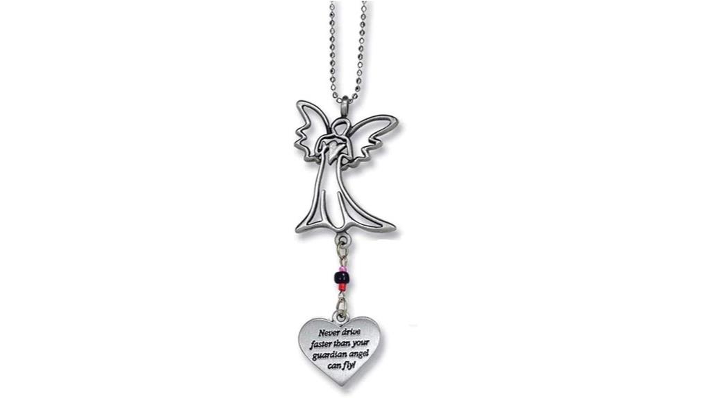 angel car charm