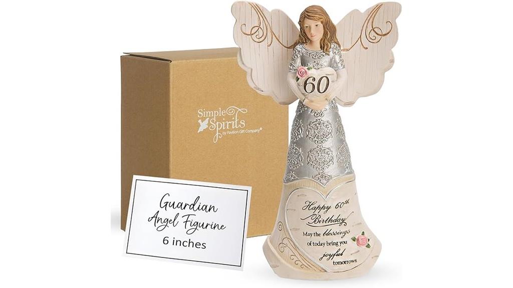 angel figurine guardian display