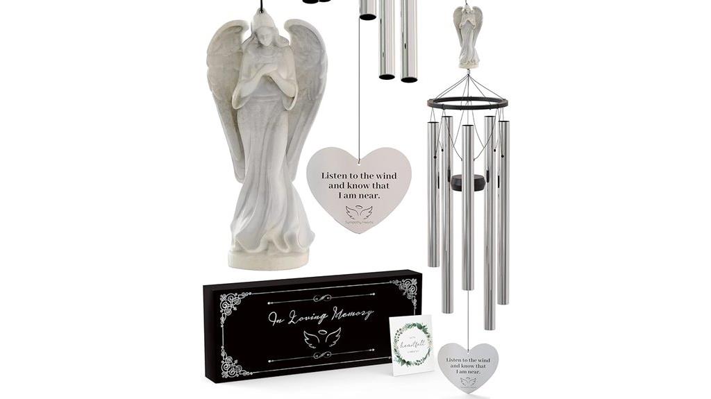 angel memorial wind chimes