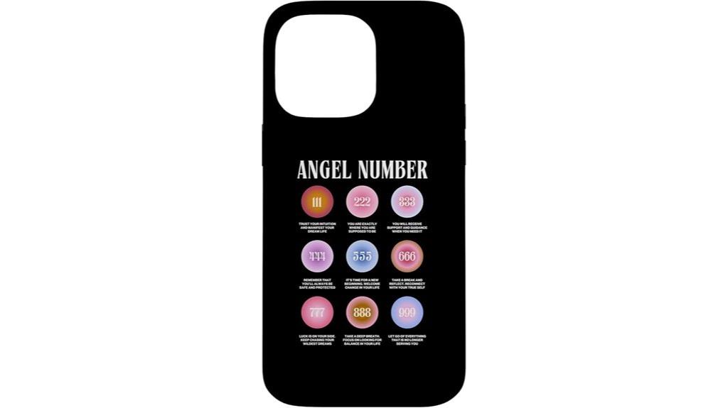 angel number iphone case