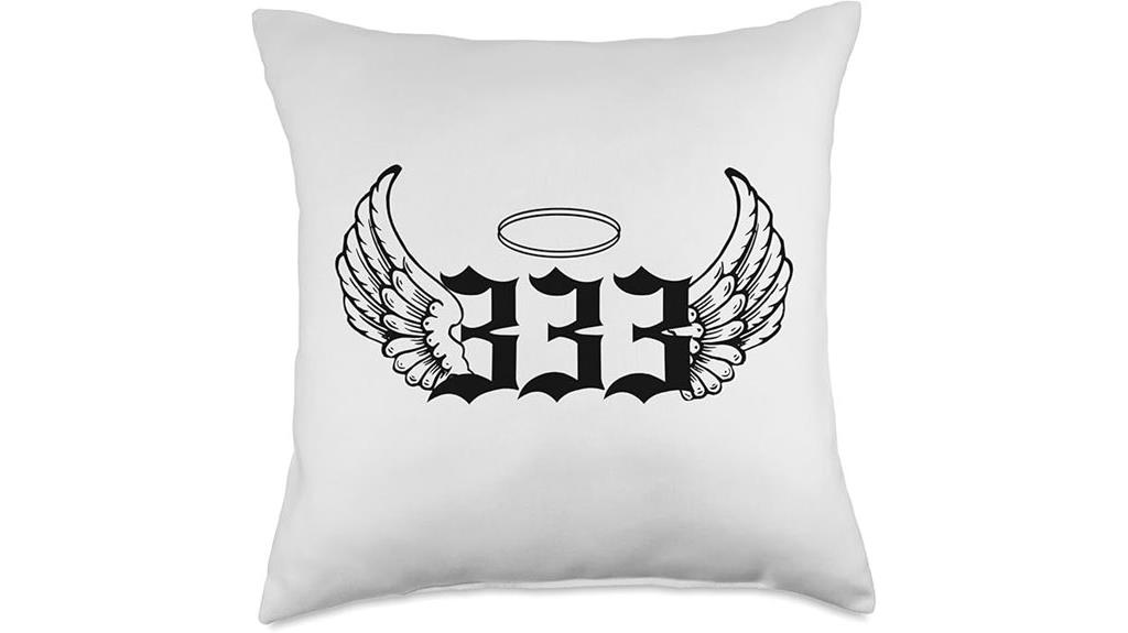 angel number pillow