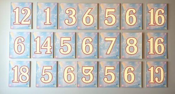 angel number poster collection