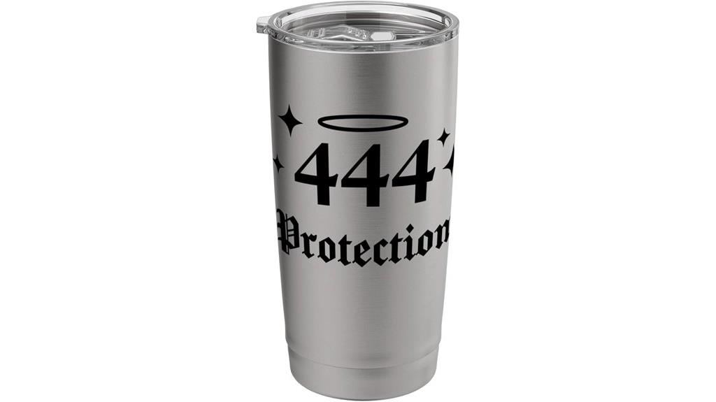 angel number protection tumbler