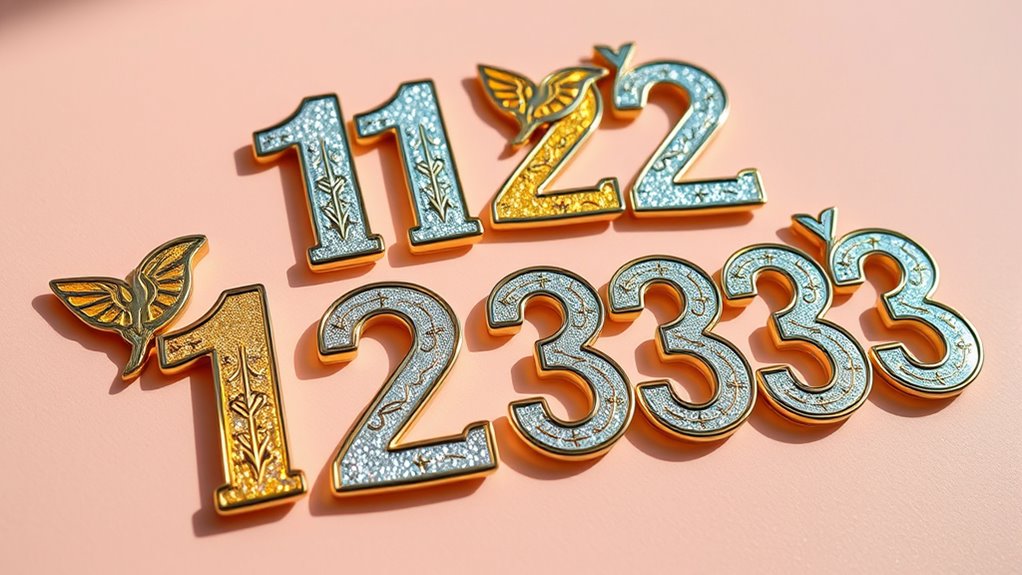 angel number sticker inspiration