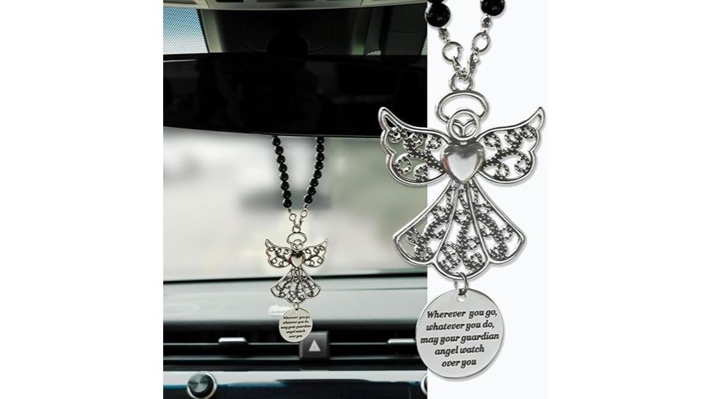 angel wing car decor