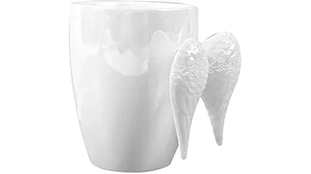 angel wing coffee mug