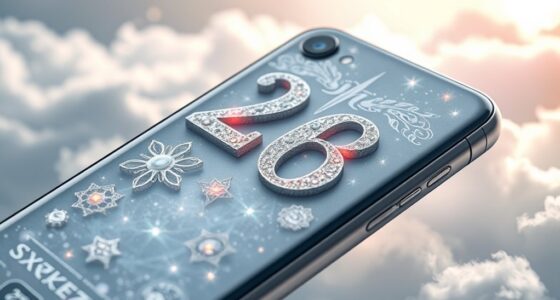 beautiful angel number phone cases