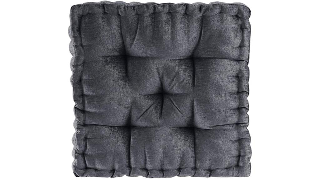 charcoal 20x20 inch pillow