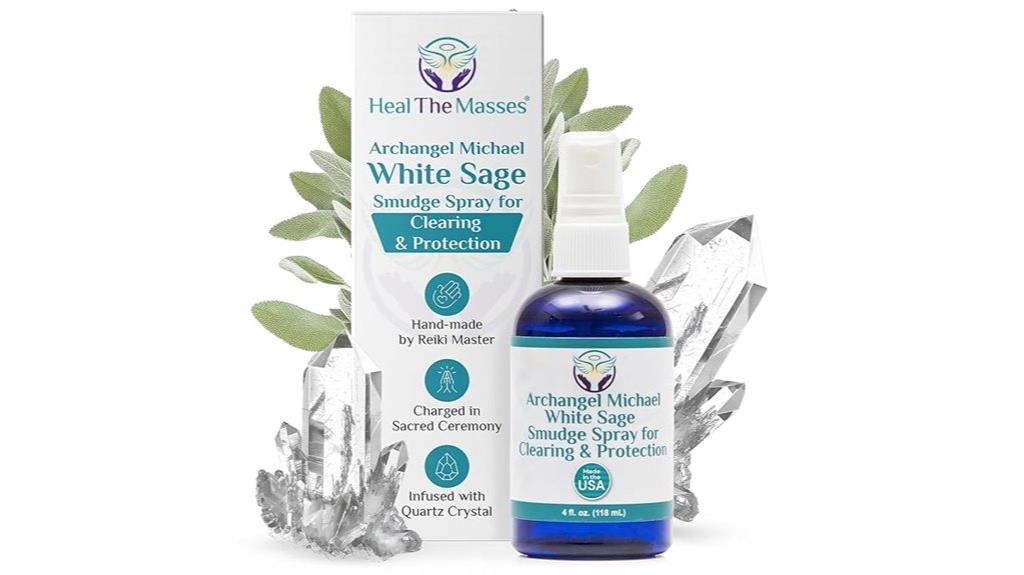 cleansing and protective sage spray