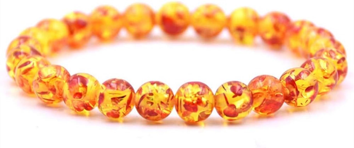 colorful turquoise lava bead bracelet
