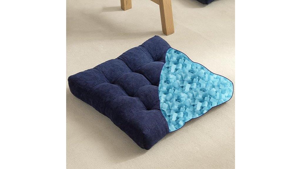 comfortable meditation floor pillow