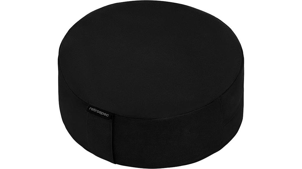 comfortable round meditation cushion