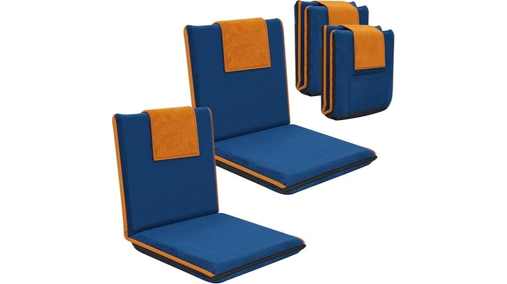 double floor chairs set