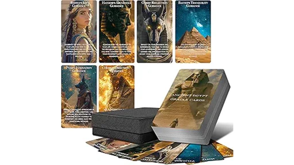 egyptian divination card set