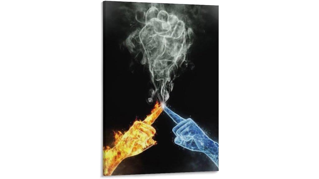 fantasy twin flame poster