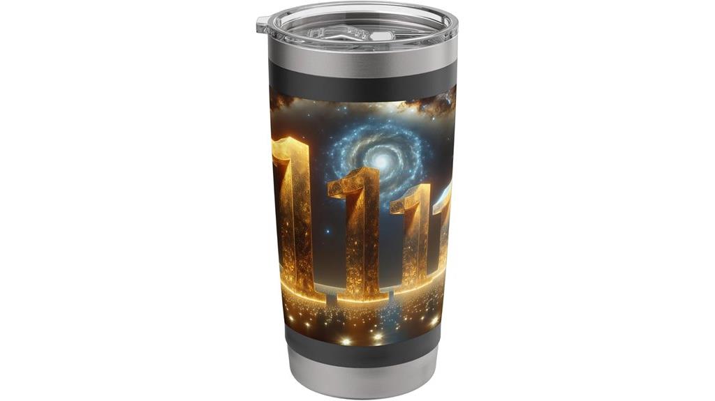 four digit stainless tumbler
