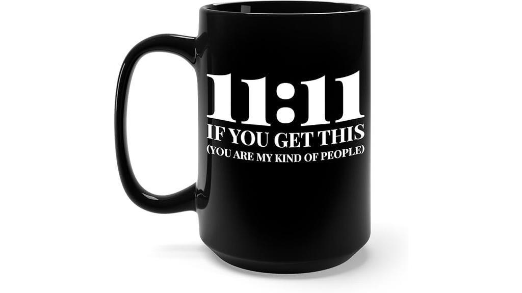 funny manifestation angel mug