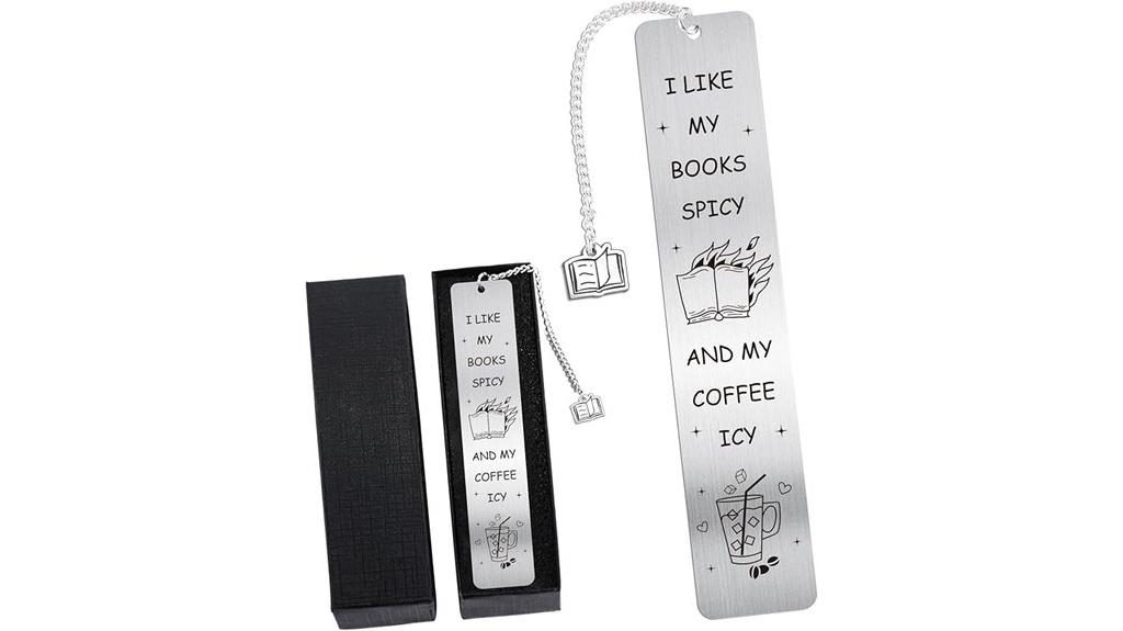 gothic fire coffee bookmarks