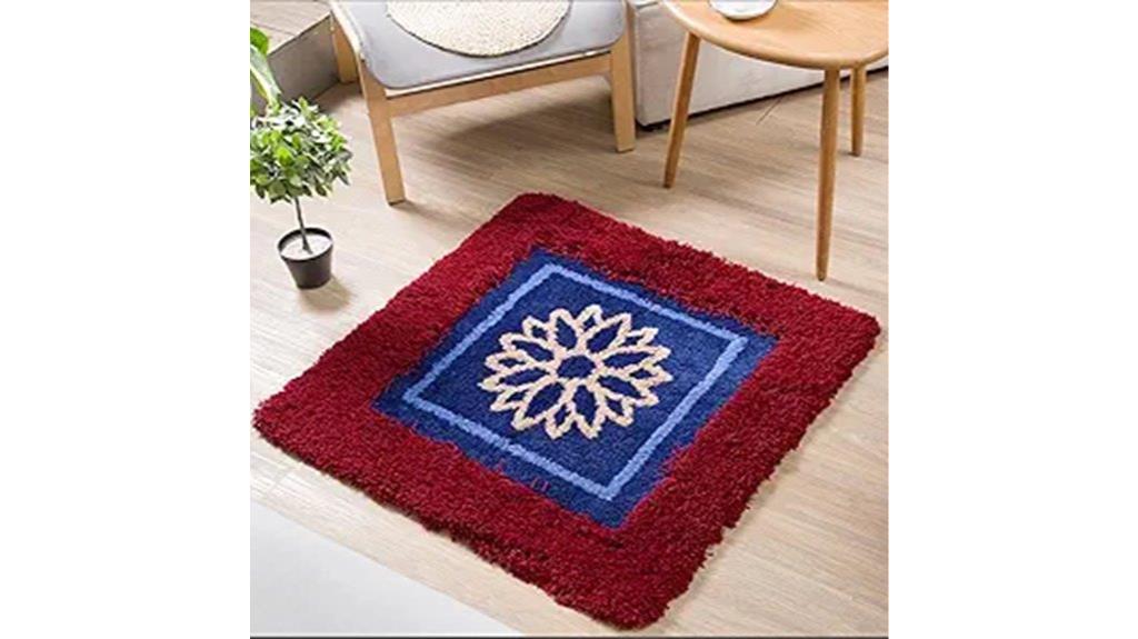 himalayan square yoga rug