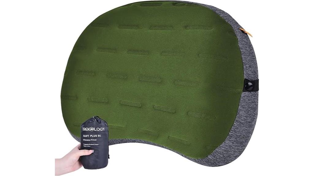 inflatable camping pillow