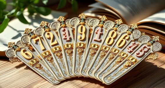 inspirational angel number bookmarks