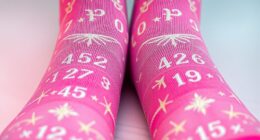 inspirational angel number socks