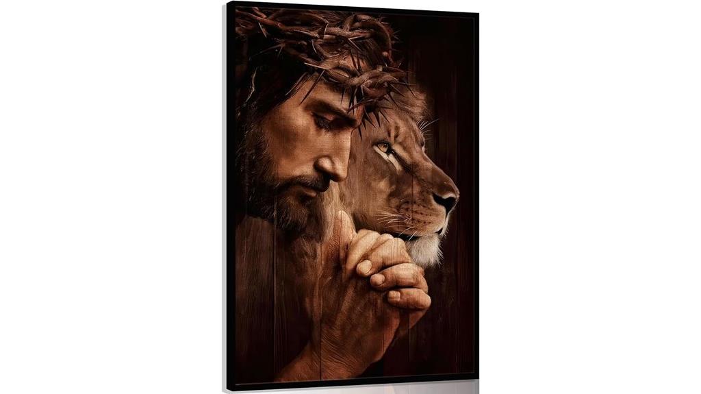 jesus lion christian art