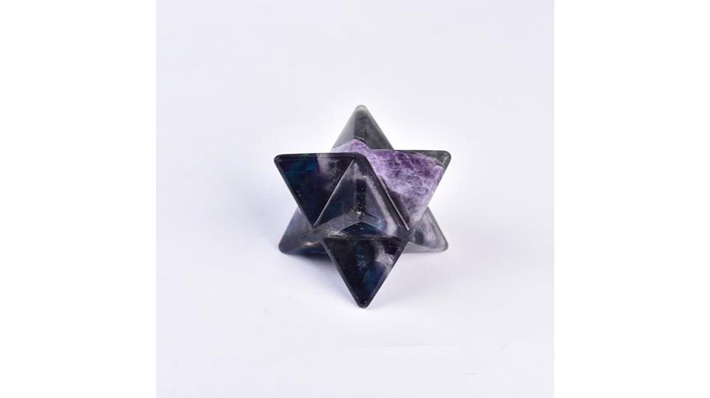 large merkaba healing crystal