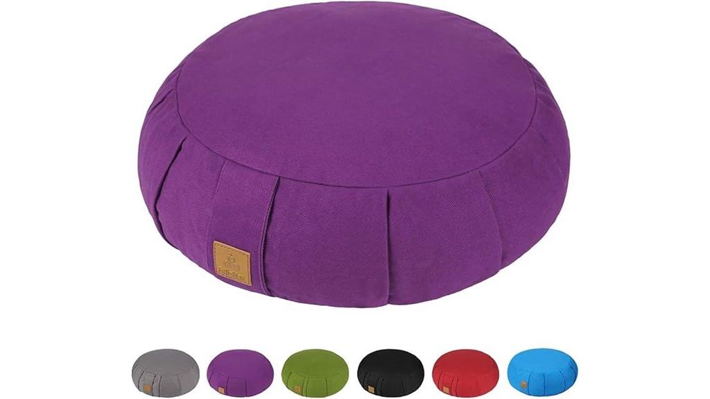 large organic buckwheat cushion
