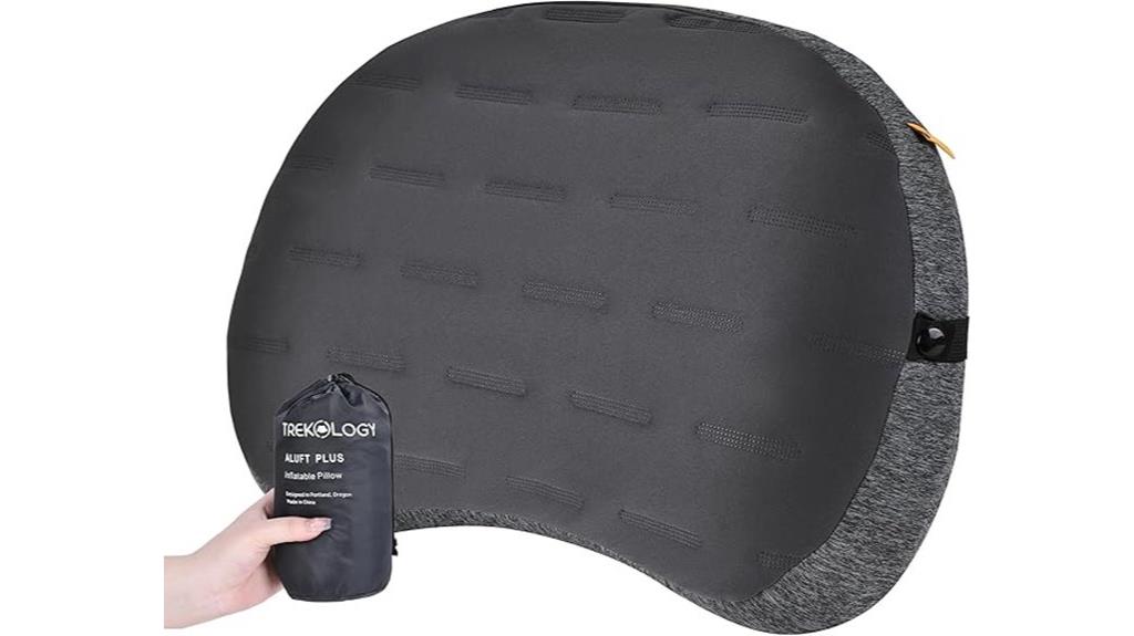 lightweight inflatable camping pillow