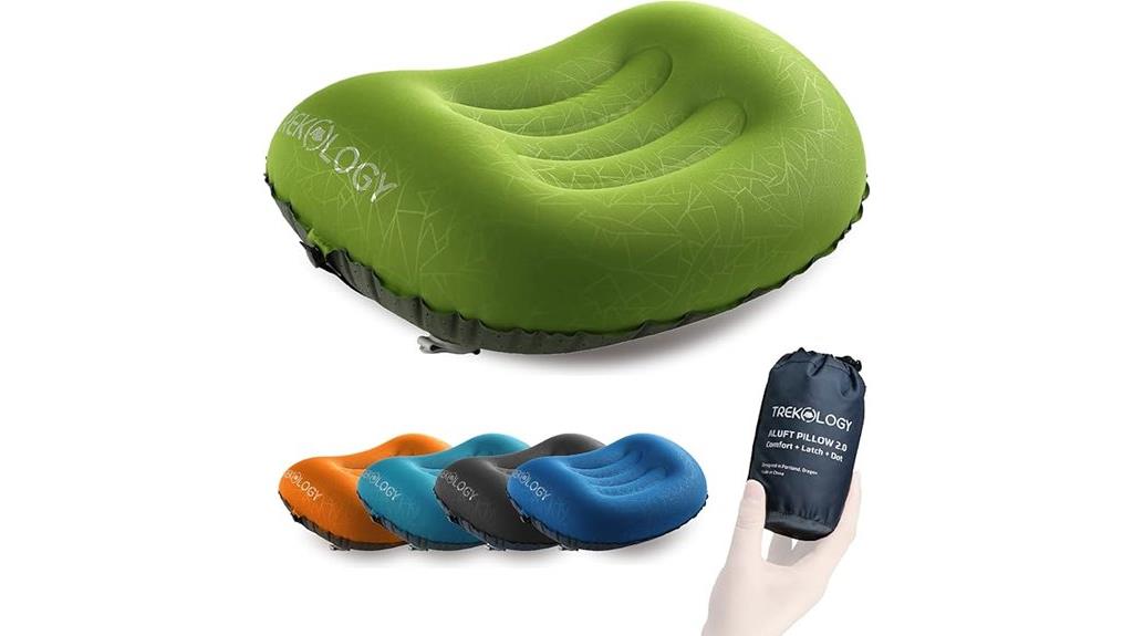 lightweight inflatable travel pillow