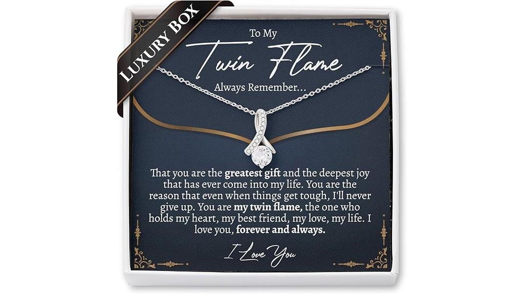 love you promise necklace