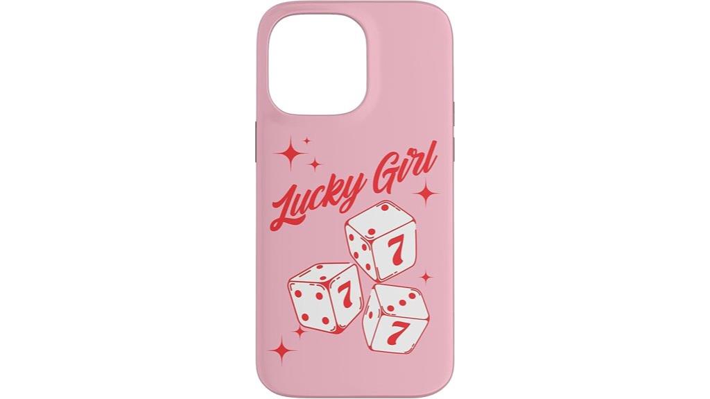 lucky pink angel case