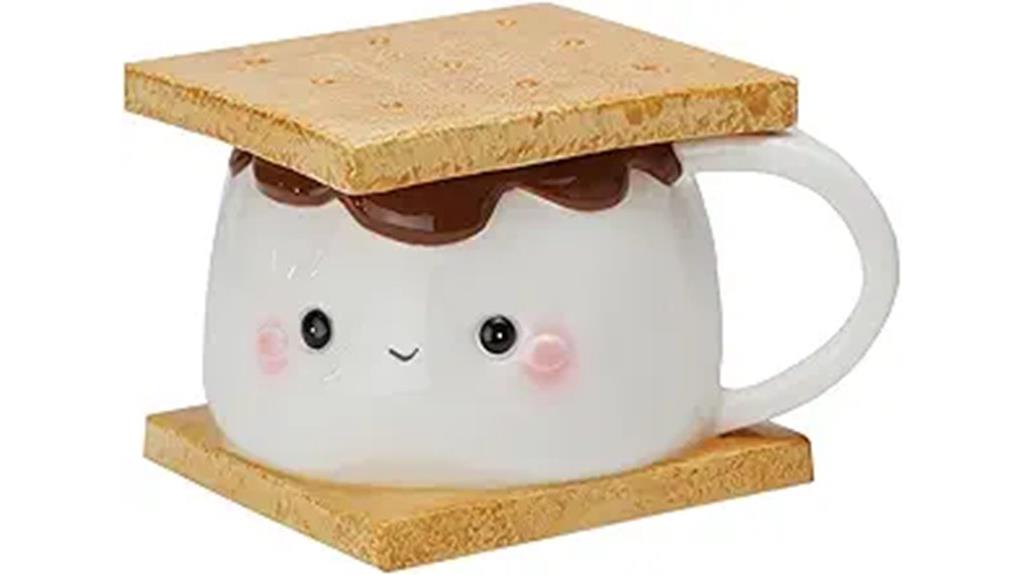 marshmallow coffee mug lid